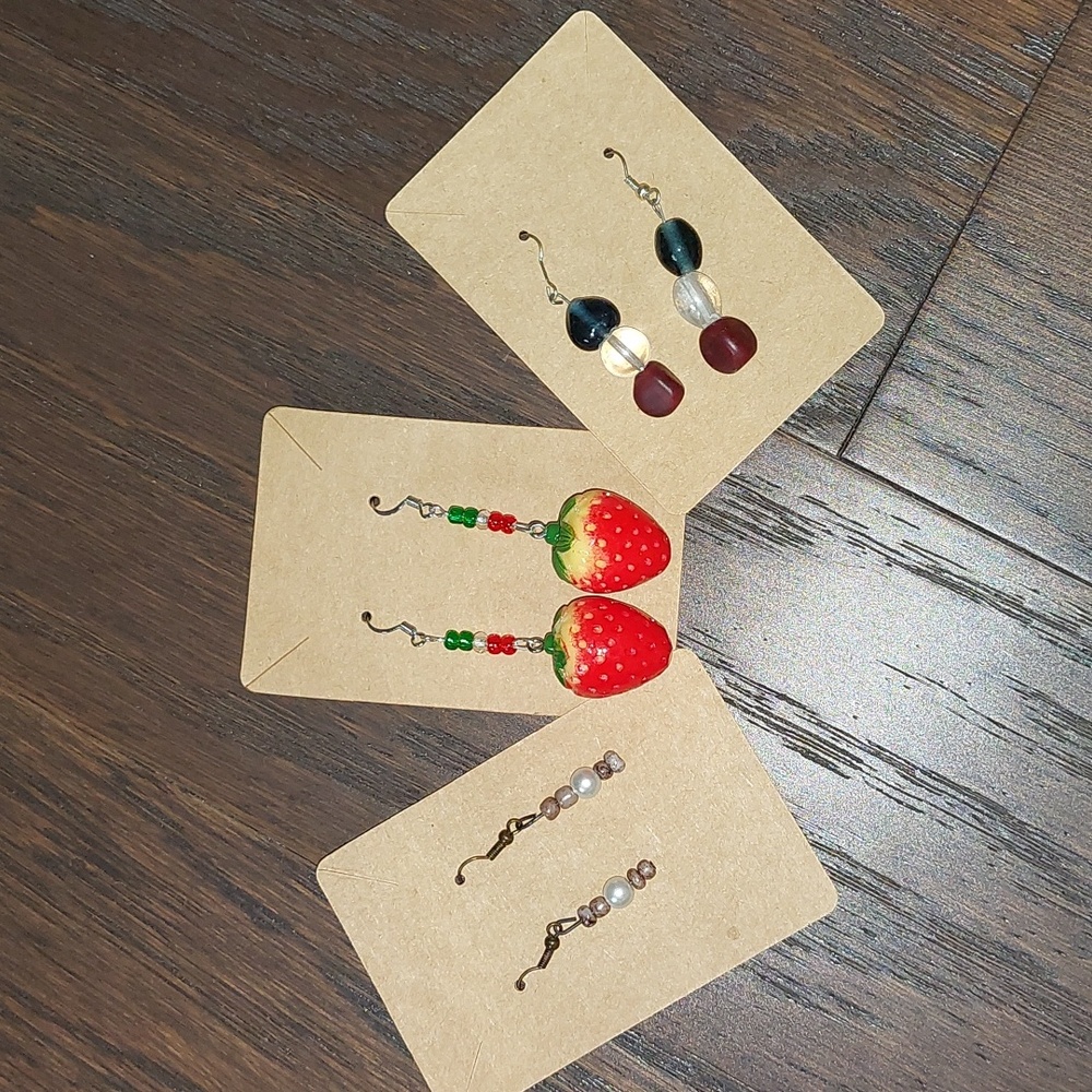 3 earrings for the price of 1